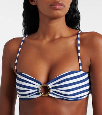 Top de bikini Diane a rayas | Bananhot