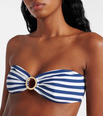 Top de bikini Diane a rayas | Bananhot
