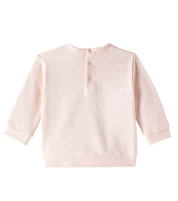 Baby - Felpa in cotone con logo | Chloé Kids