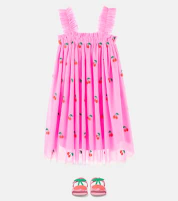 Besticktes Kleid aus Tüll | Stella McCartney Kids