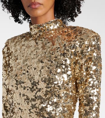 Robe longue Catroux à sequins | The New Arrivals Ilkyaz Ozel