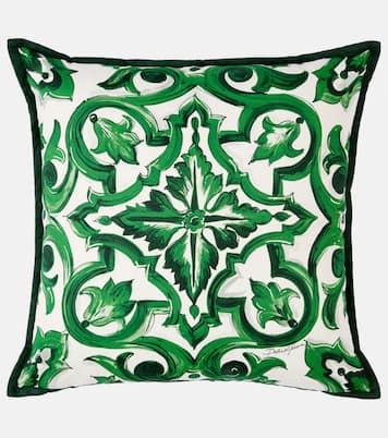 Cuscino piccolo in seta e cotone | Dolce&Gabbana Casa
