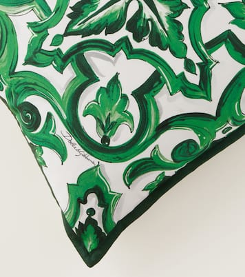 Cuscino piccolo in seta e cotone | Dolce&Gabbana Casa