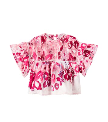 Top Chantal in cotone | Poupette St Barth Kids