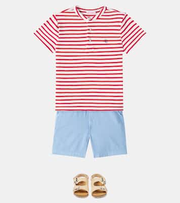 Polo Alcon in cotone a righe | La Coqueta