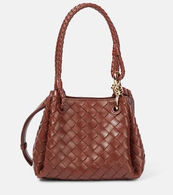 Parachute 스몰 인트레치아토 레더 토트 백 | Bottega Veneta