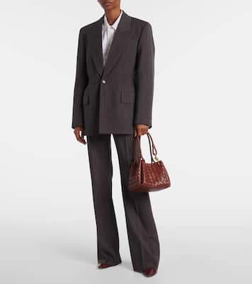 Parachute 스몰 인트레치아토 레더 토트 백 | Bottega Veneta