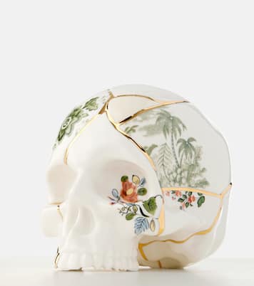 Kintsugi skull decorative object by Marcantonio Raimondi Malerba | Seletti