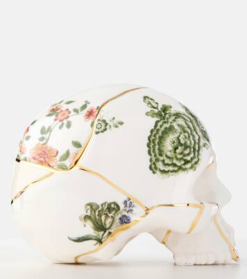 Kintsugi skull decorative object by Marcantonio Raimondi Malerba | Seletti