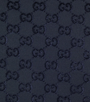 GG faux leather-trimmed skirt | Gucci Kids