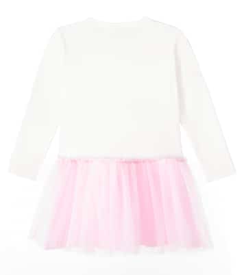 X Disney® Kleid Stitch mit Kristallen | Monnalisa