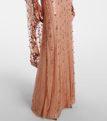 Blaize caped embellished gown | Jenny Packham