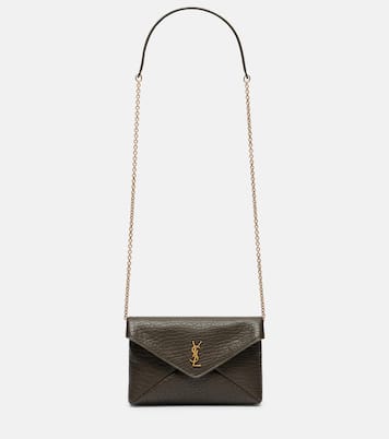 Cassandre Mini leather shoulder bag | Saint Laurent