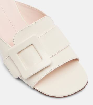 Viv‘ Choc leather mules | Roger Vivier