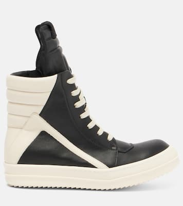 Baskets Geobasket en cuir | Rick Owens