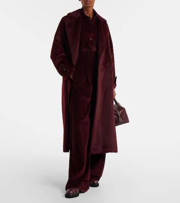 Track leather and suede loafers | Max Mara