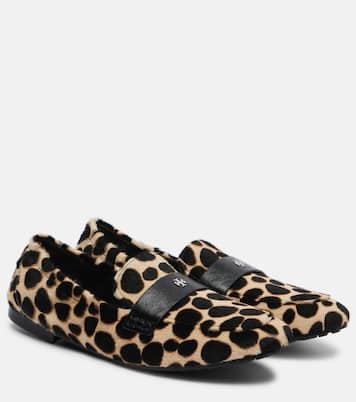 Ballet leopard-print calf hair loafers | Tory Burch