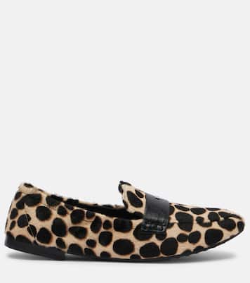 Ballet leopard-print calf hair loafers | Tory Burch