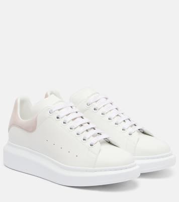 Oversized leather sneakers | McQueen