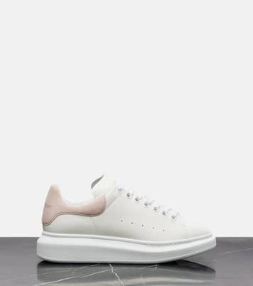 Oversized leather sneakers | McQueen