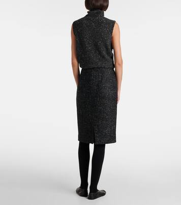 Gonna midi Malva in lana | The Row