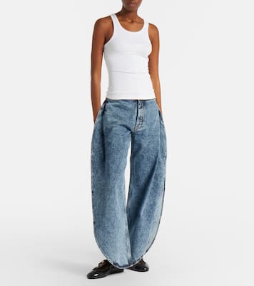 桶形牛仔裤 | Alaïa