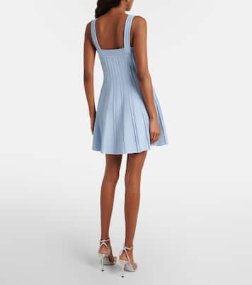 Indie ribbed-knit minidress | Simkhai