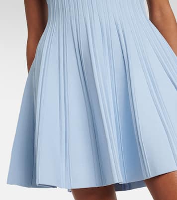 Indie ribbed-knit minidress | Simkhai