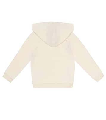 Felpa in cotone con cappuccio e logo | Gucci Kids