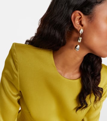 Boucles d'oreilles Allanah à cristaux | Jennifer Behr