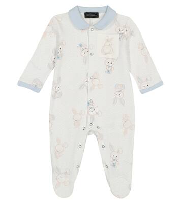 Bébé – Grenouillère imprimée en coton | Monnalisa