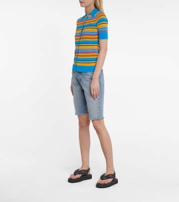 Sandalen aus Leder | Miu Miu