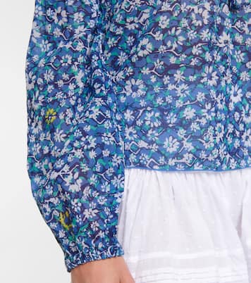Clara floral blouse | Poupette St Barth