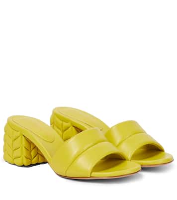 Mules Florea en cuir | Gianvito Rossi