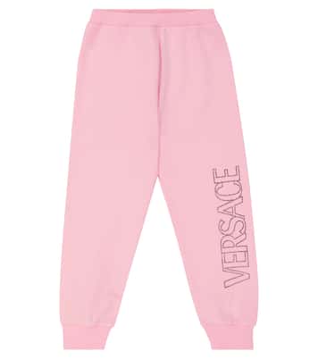 Pantalones de chándal de algodón | Versace Kids