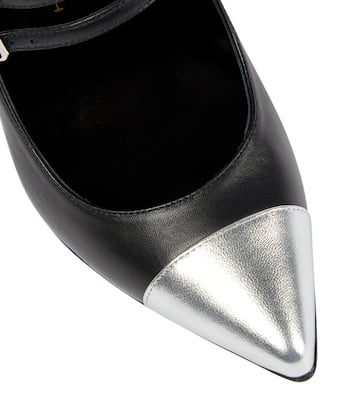 Pumps aus Leder | Alessandra Rich