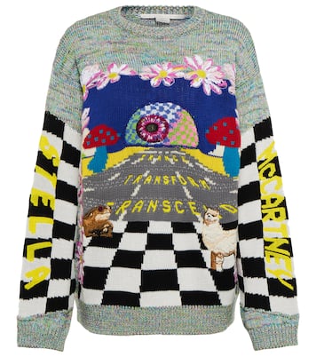 Jersey en jacquard de algodón | Stella McCartney