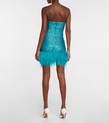 Minikleid Missing Hours mit Pailletten | Rebecca Vallance