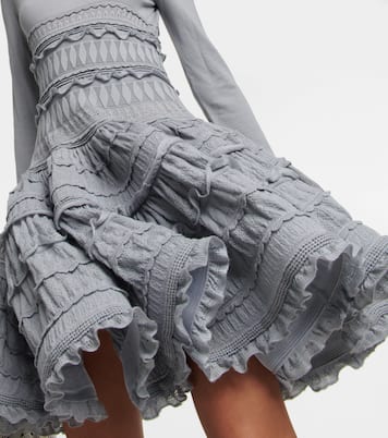 Miniabito Crinoline in lana vergine | Alaïa