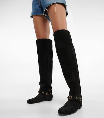 Crown Me suede knee-high boots | Etro