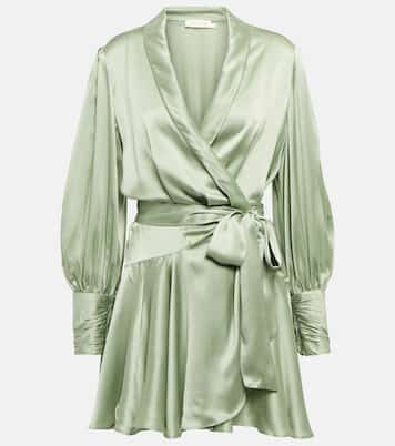 Minikleid aus Seidensatin | Zimmermann