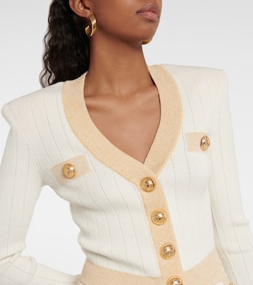 Cardigan métallisé | Balmain