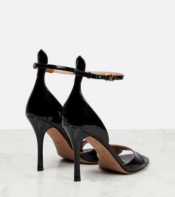 VLogo patent leather sandals | Valentino Garavani
