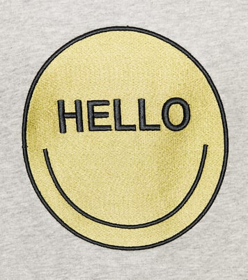 Mar appliquéd cotton sweatshirt | Molo