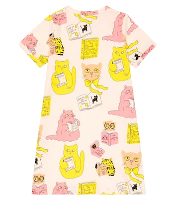 Printed cotton dress | Mini Rodini