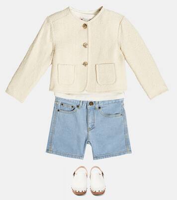 Shorts di jeans Corey con logo | Bonpoint