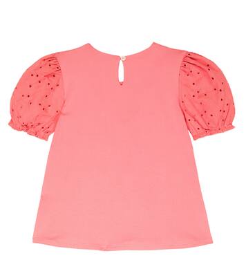 Broderie anglaise cotton-blend top | Tartine et Chocolat