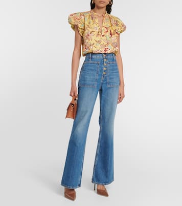 The Lou high-rise flared jeans | Ulla Johnson
