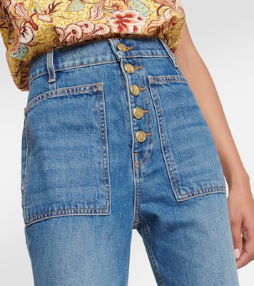 The Lou high-rise flared jeans | Ulla Johnson