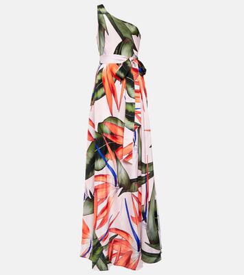 Odetta crêpe de chine maxi dress | Alexandra Miro